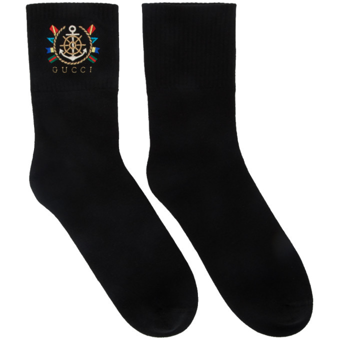 Gucci Black Band Socks Gucci