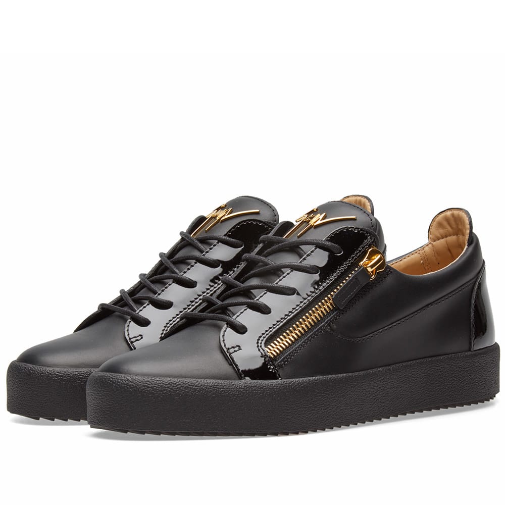 Giuseppe Zanotti Double Zip Low Sneaker Giuseppe Zanotti