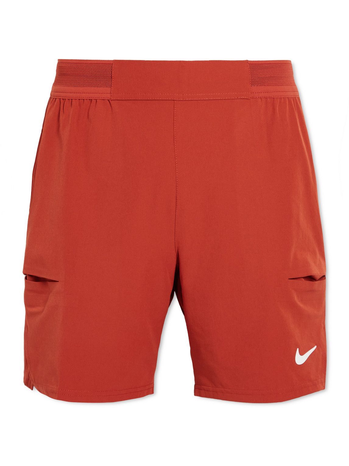 red nike tennis shorts