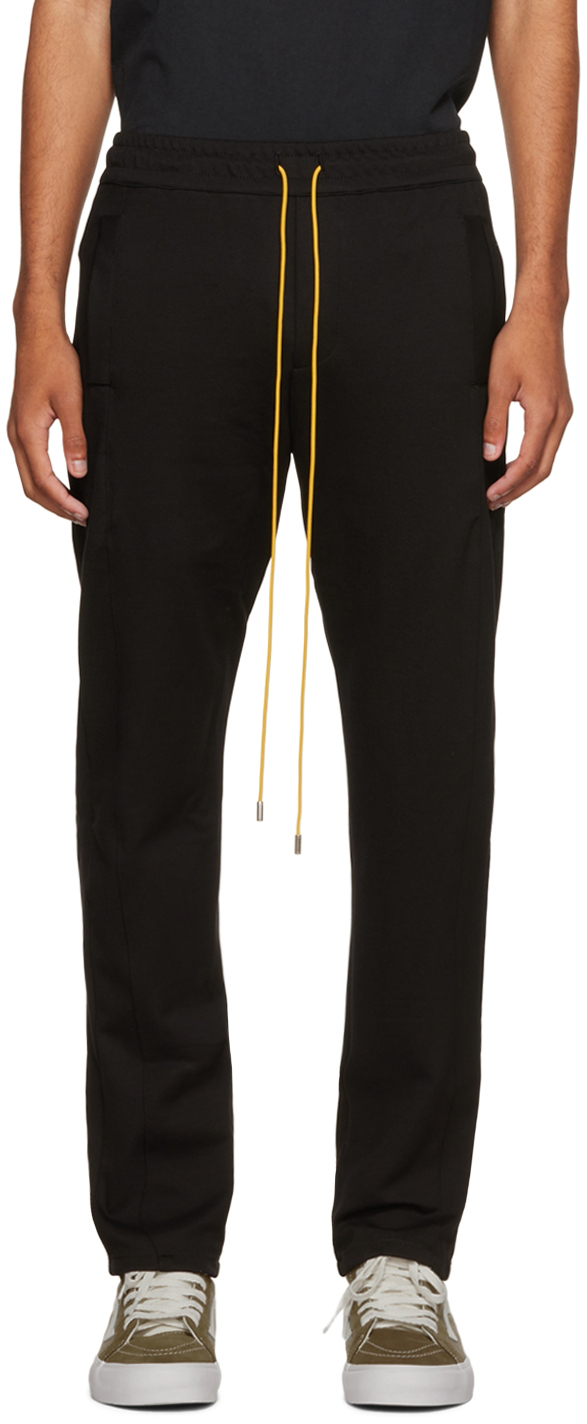 Rhude Black Rayon Trousers Rhude