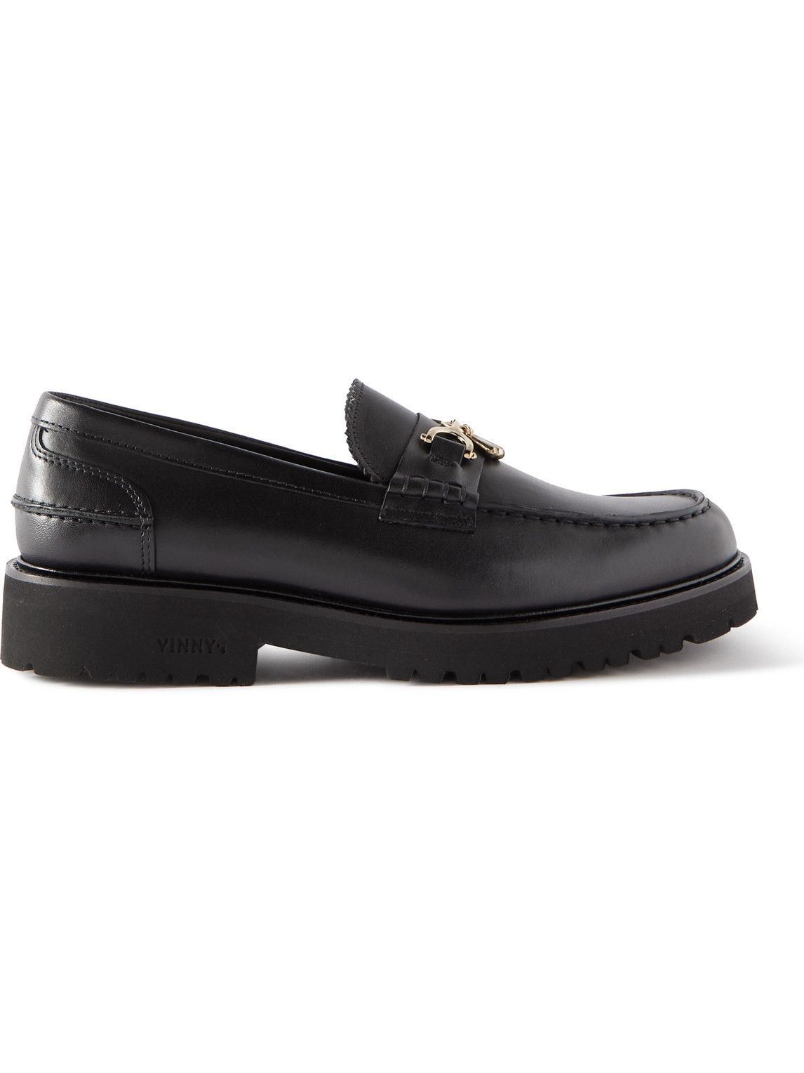 VINNY's - Townee Leather Loafers - Black