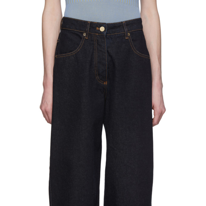 Jacquemus Navy Le Jean De Nimes Jeans Jacquemus