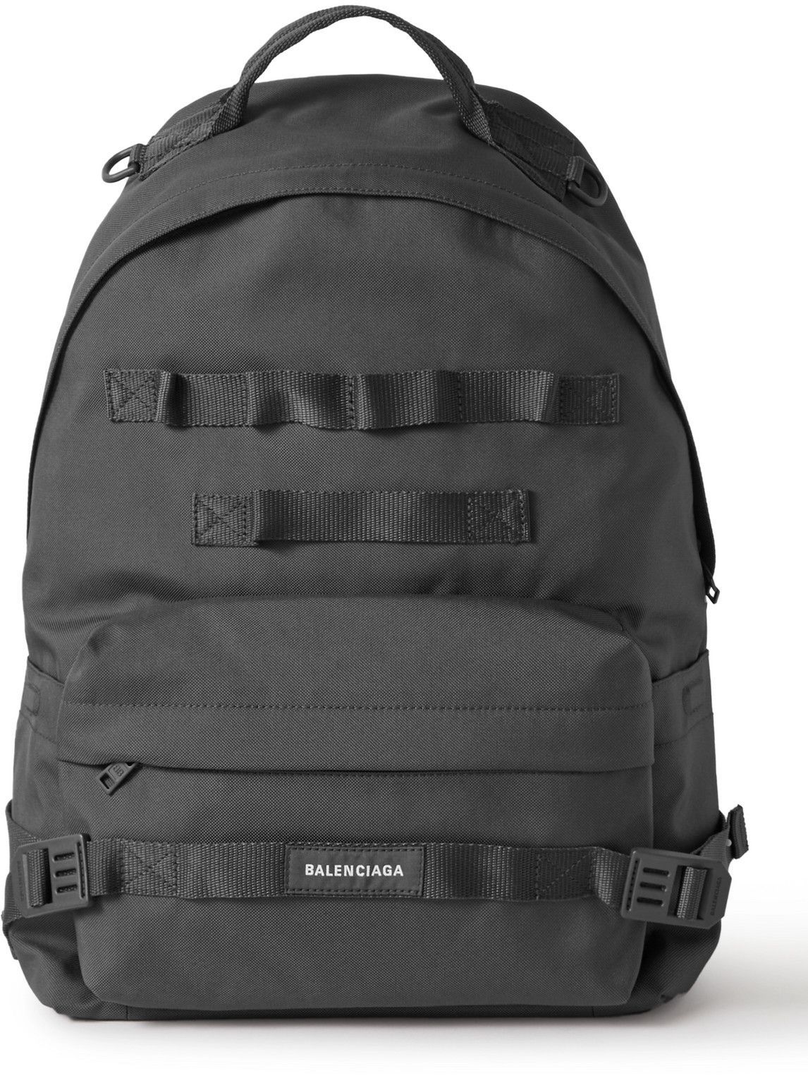 Balenciaga LogoAppliquéd Recycled Nylon Backpack Balenciaga