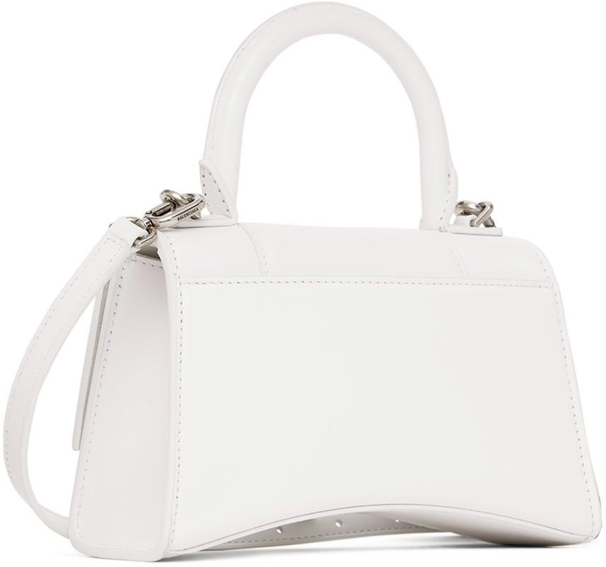 Balenciaga White Hourglass Bag Balenciaga