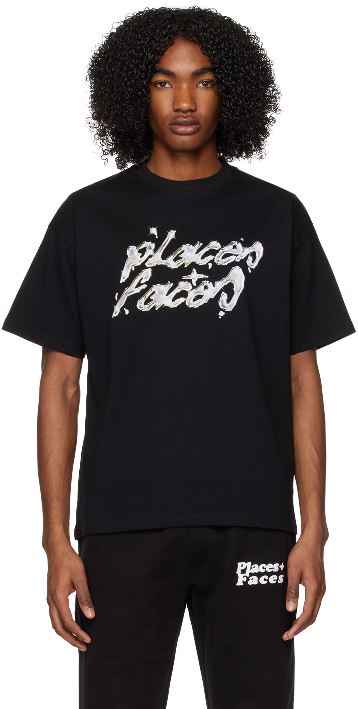 PLACES+FACES Black Daft T-Shirt PLACES+FACES