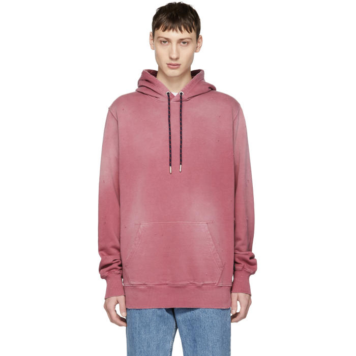 diesel pink hoodie