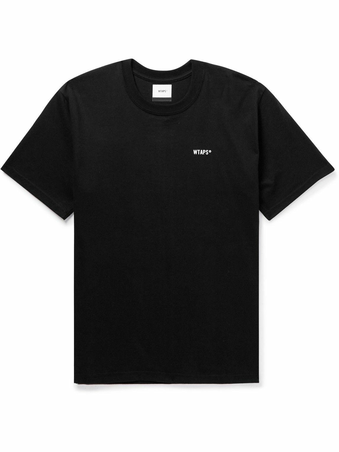 WTAPS - Logo-Print Cotton-Jersey T-Shirt - Black WTAPS