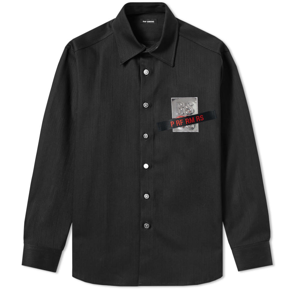 Raf Simons Tape and Patch Denim Shirt Raf Simons