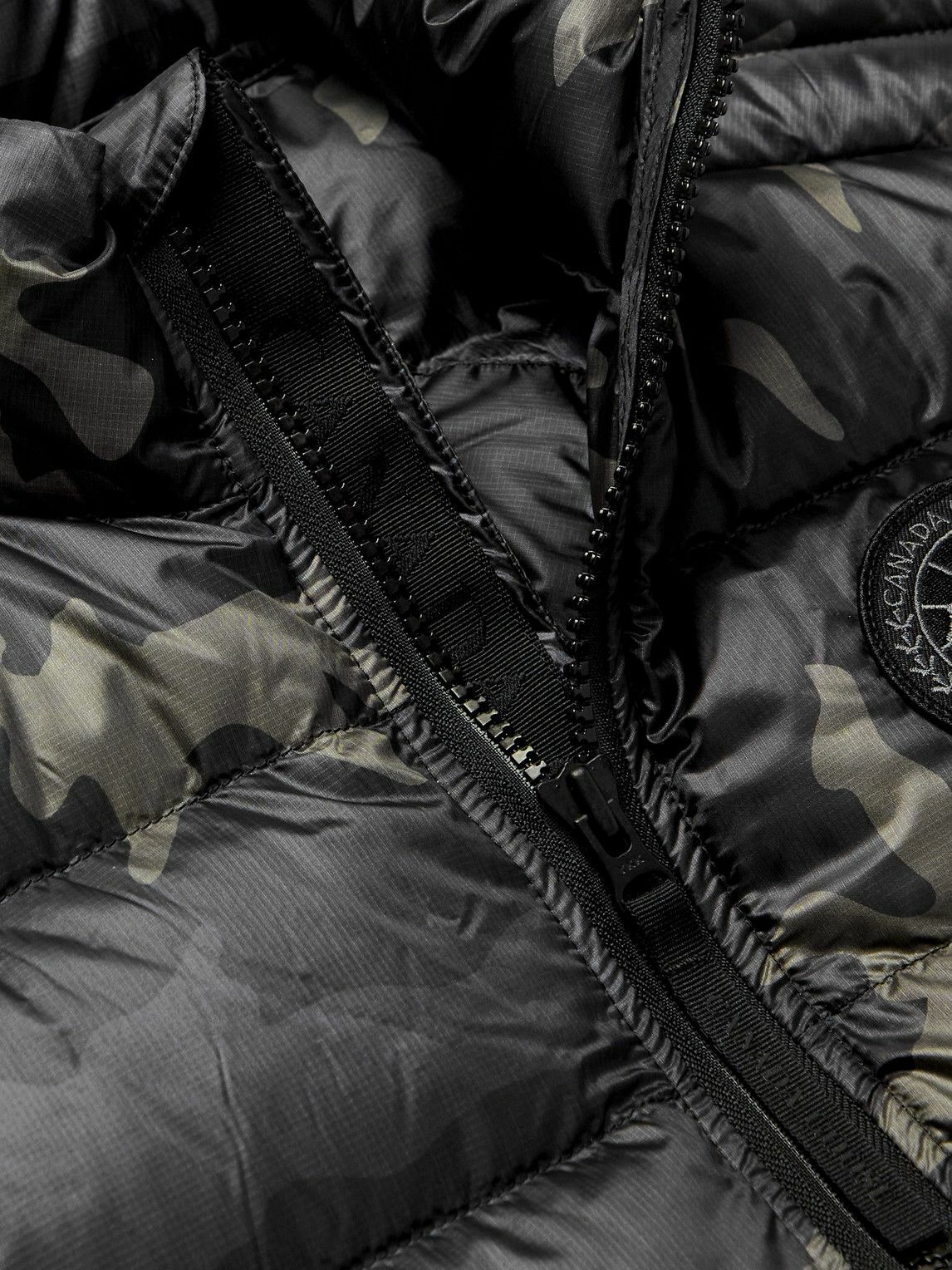 Canada Goose Crofton CamouflagePrint Quilted NylonRipstop Down