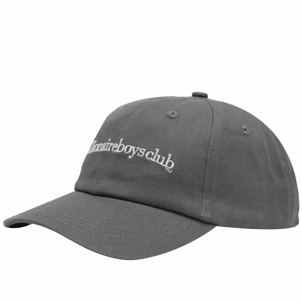 Billionaire Boys Club Men's Serif Logo Curved Visor Cap in Black