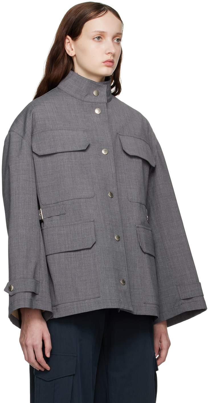 System Gray Flap Pocket Jacket System