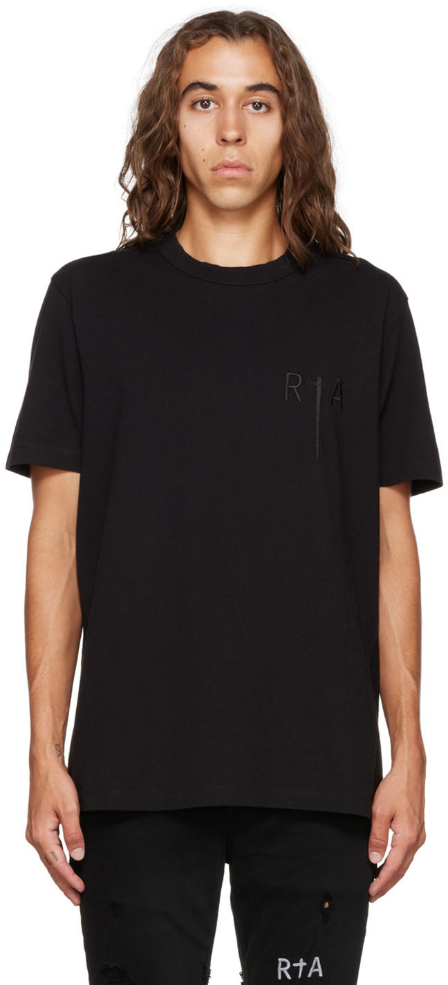 RtA Black Pablo T-Shirt RtA