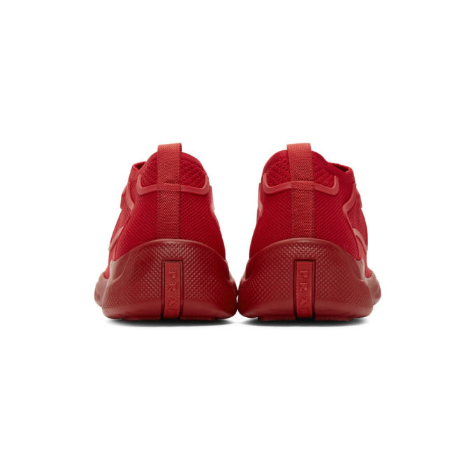 prada red sport