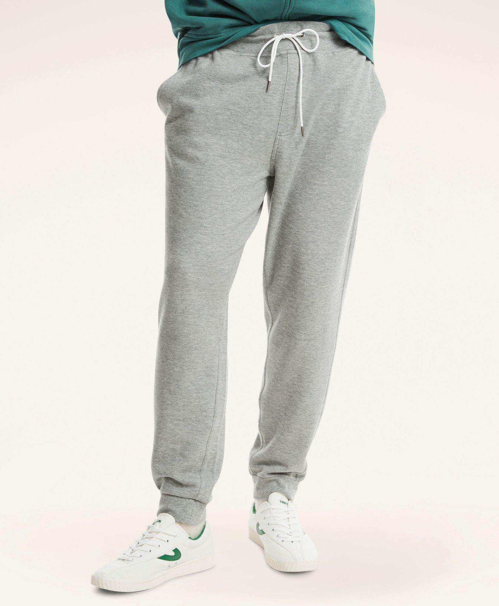 Photo: Brooks Brothers Men's Big & Tall Cotton-Blend Sweatpants | Grey