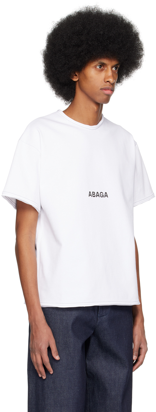 ABAGA VELLI White 'World Tour' T-Shirt