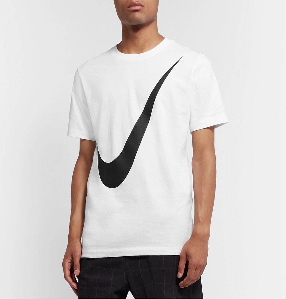 Nike - Sportswear Logo-print Cotton-jersey T-shirt - White Nike