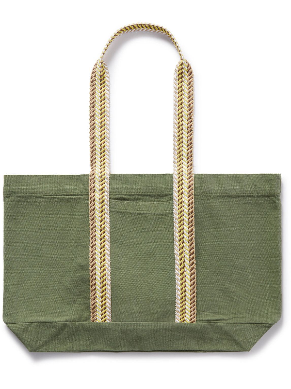 Mr P. Resort bingTrimmed CottonCanvas Tote Bag Mr P.