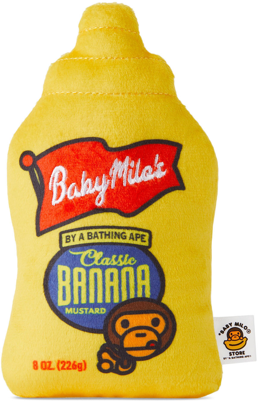 Photo: BAPE Yellow Baby Milo Mustard Pet Toy