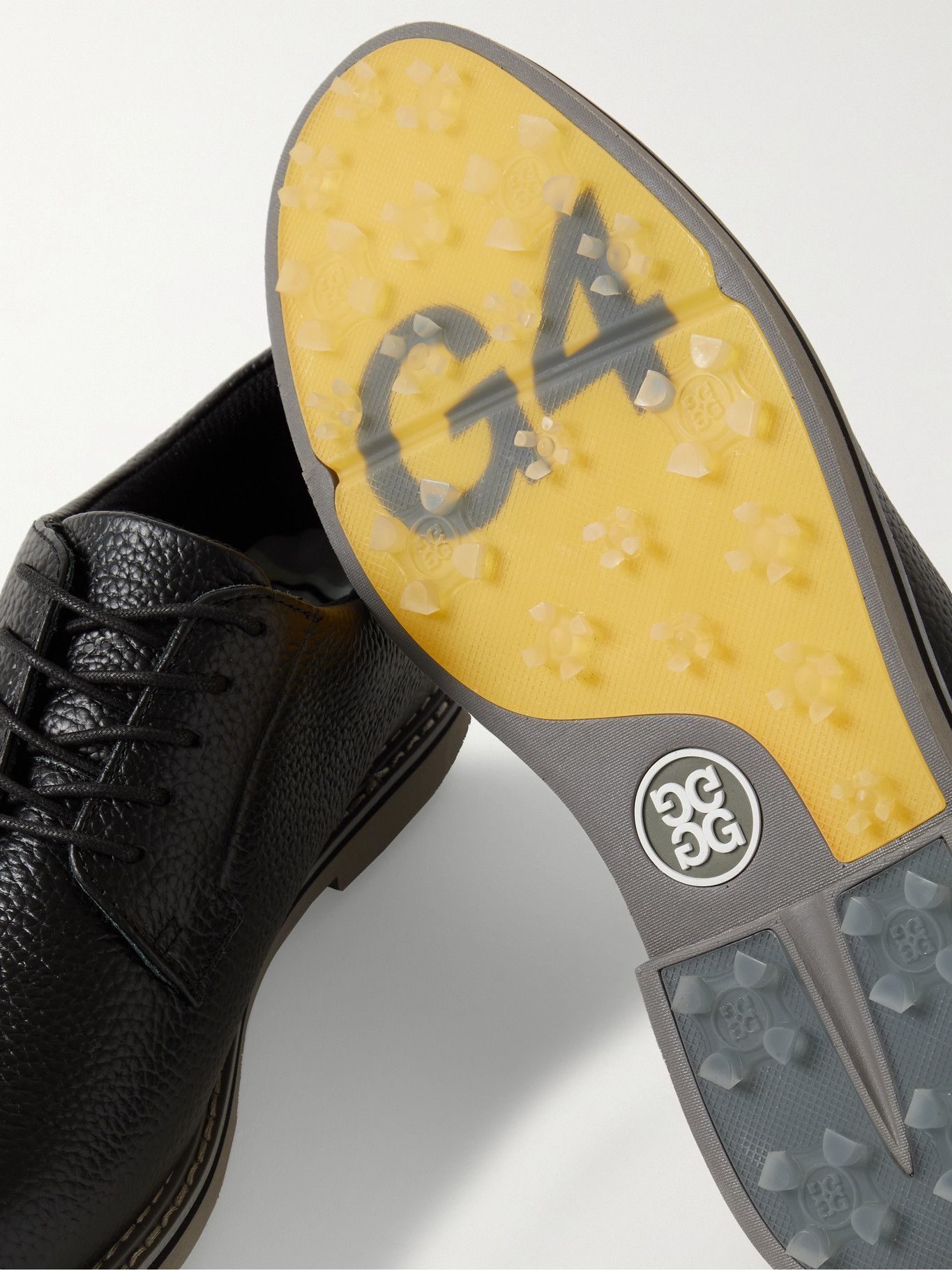 G/FORE - Gallivanter Pebble-Grain Leather Golf Shoes - Black G/FORE