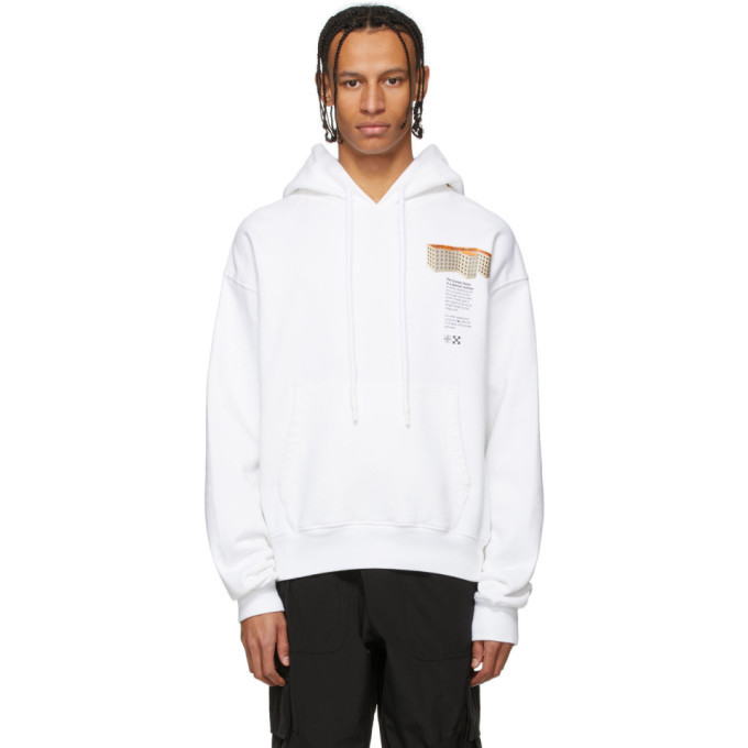 Off-White White Building Hoodie Off-White