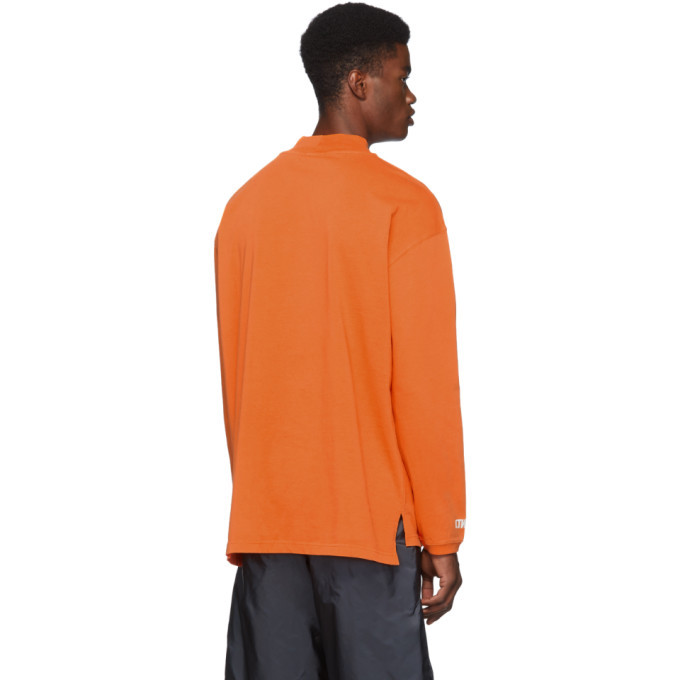 Heron Preston Orange Turtleneck Style 