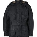 Barbour - Ursula Slim-Fit Waxed-Cotton Hooded Jacket - Blue