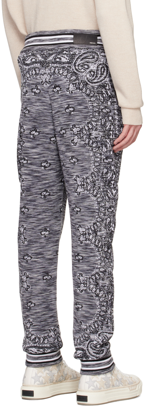 AMIRI Gray Bandana Lounge Pants Amiri