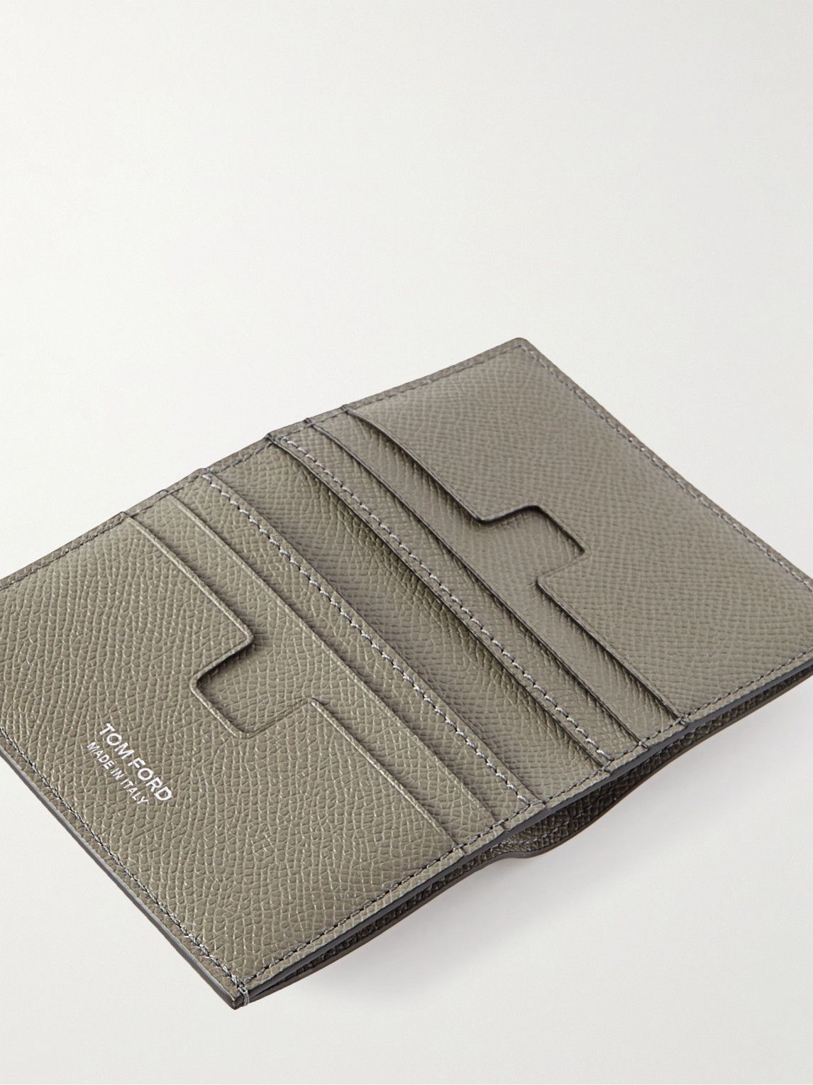 TOM FORD - Full-Grain Leather Bifold Cardholder TOM FORD