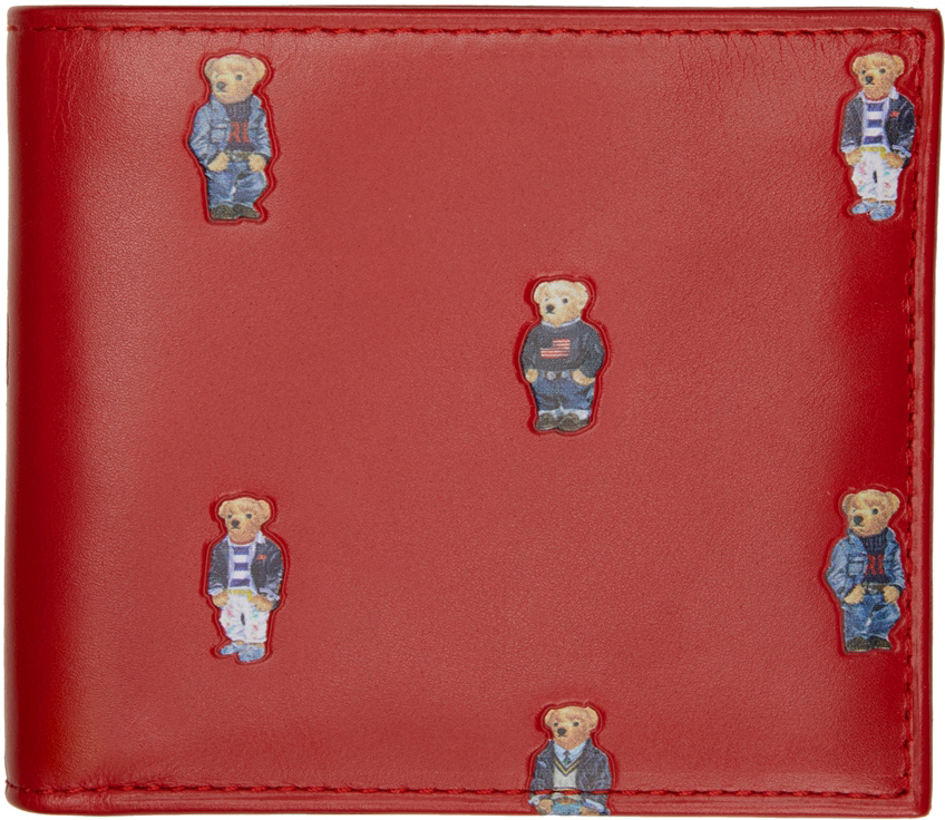 Photo: Polo Ralph Lauren Red Leather Polo Bear Wallet