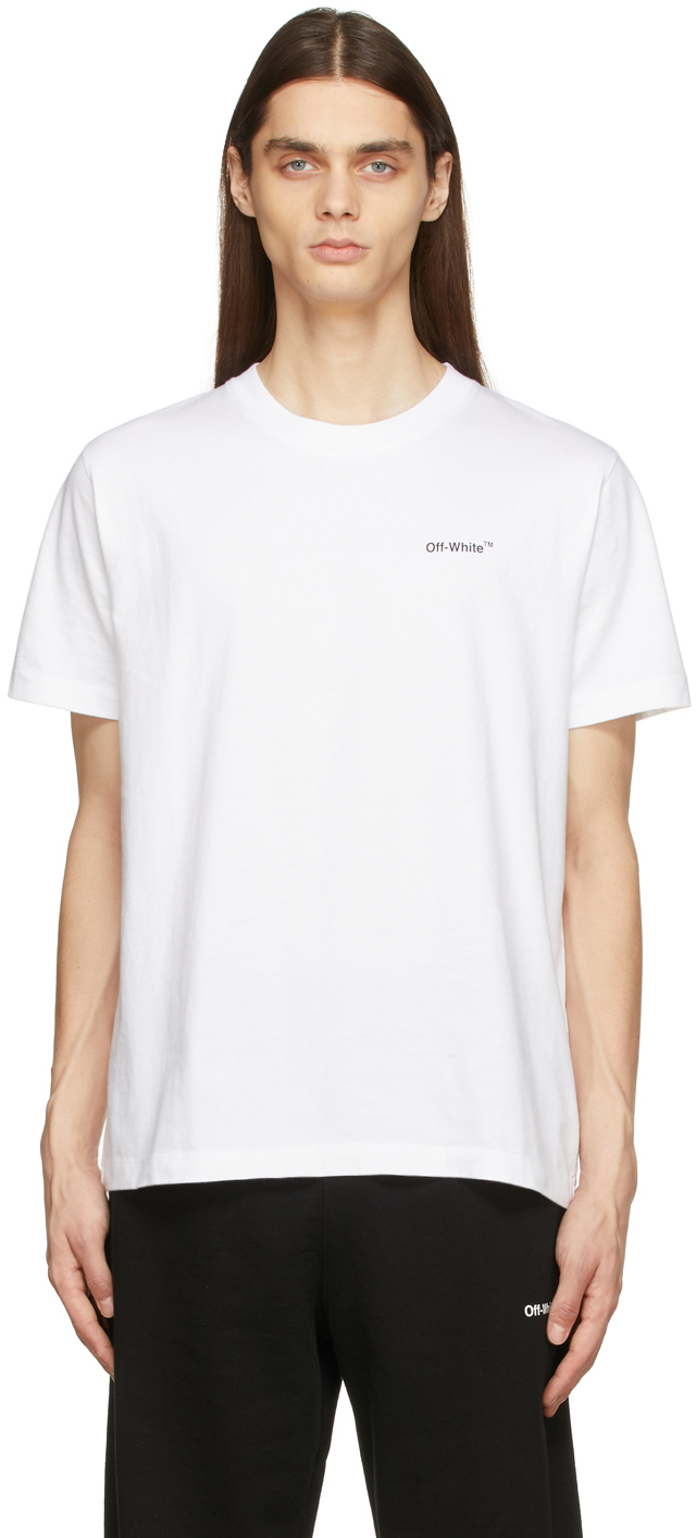 off white construction tee