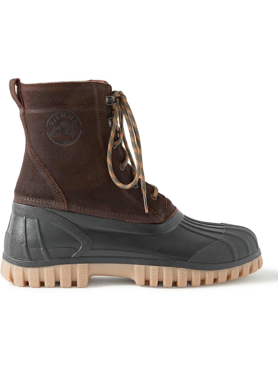 Photo: Diemme - Anatra Rubber and Suede Duck Boot - Brown