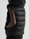 Rick Owens - Quilted Shell Hooded Down Gilet - Black