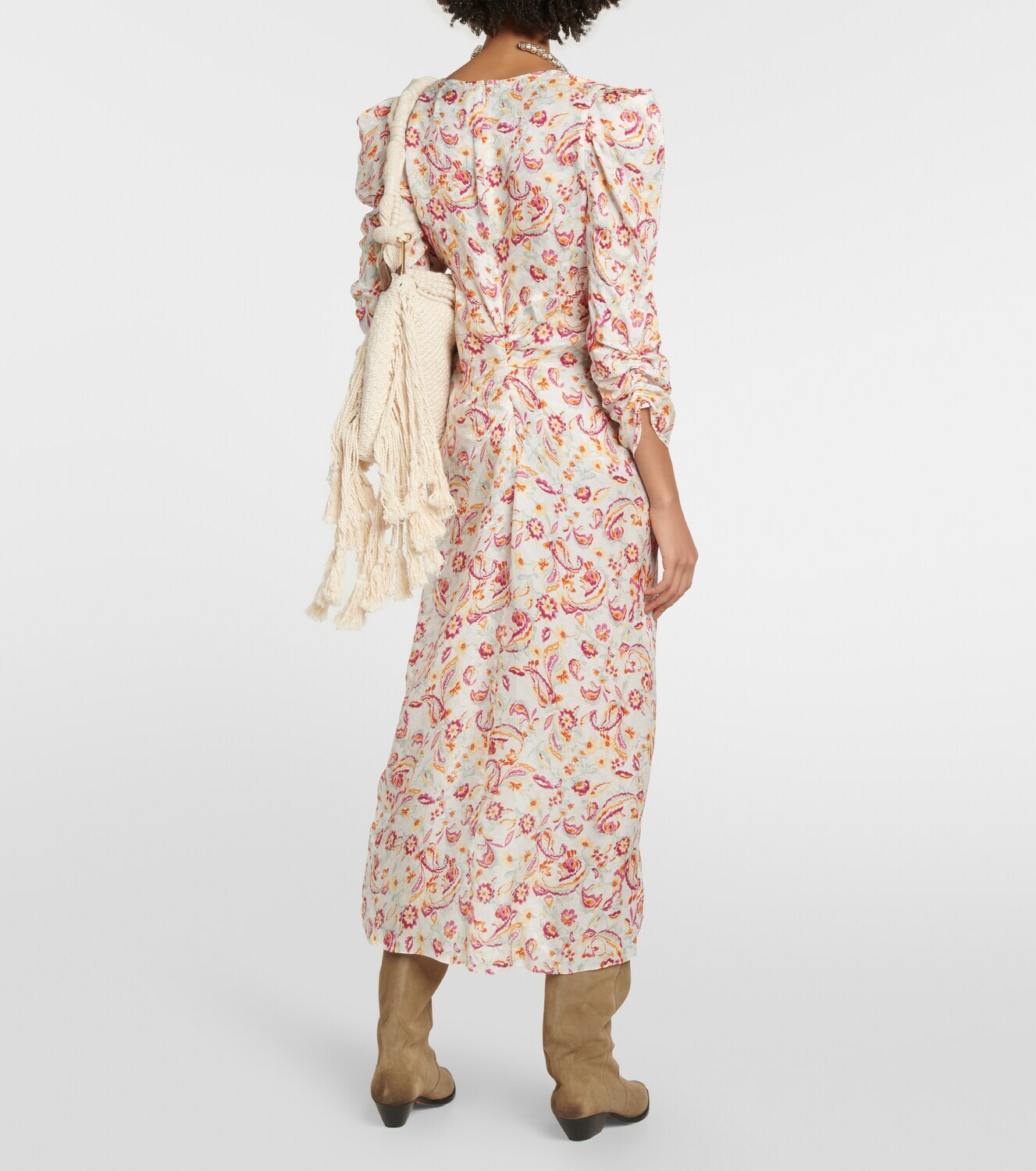Isabel Marant - Albini printed silk-blend midi dress Isabel Marant
