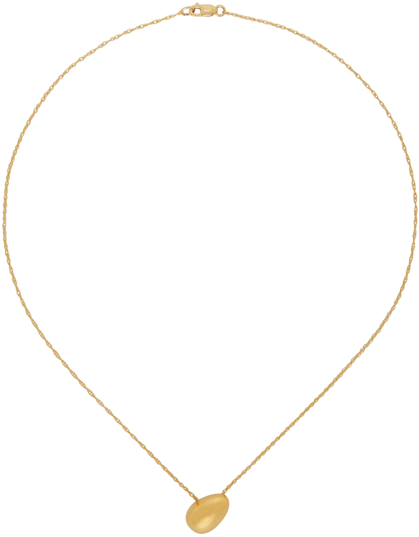 Sophie Buhai Gold Tiny Egg Pendant 
