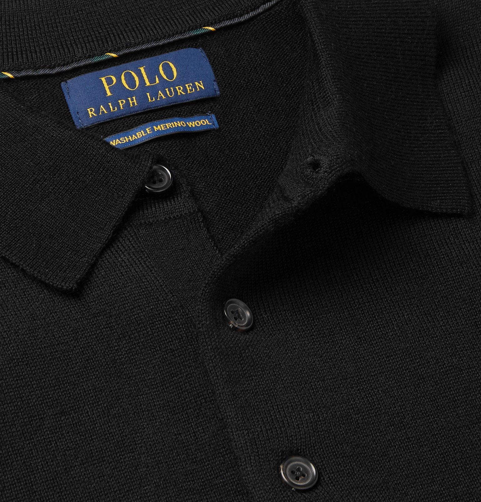 ralph lauren merino wool polo shirt