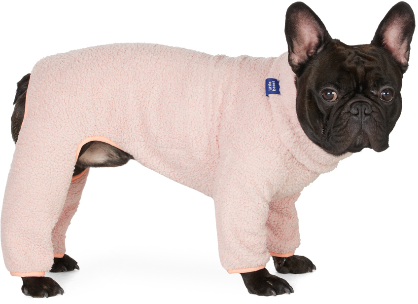 little beast Pink Fleece Cotton Candy Jumpsuit