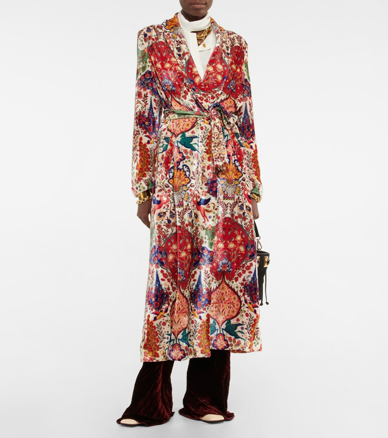 Etro velvet gilet