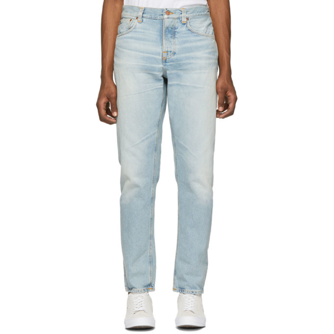 nudie tapered jeans