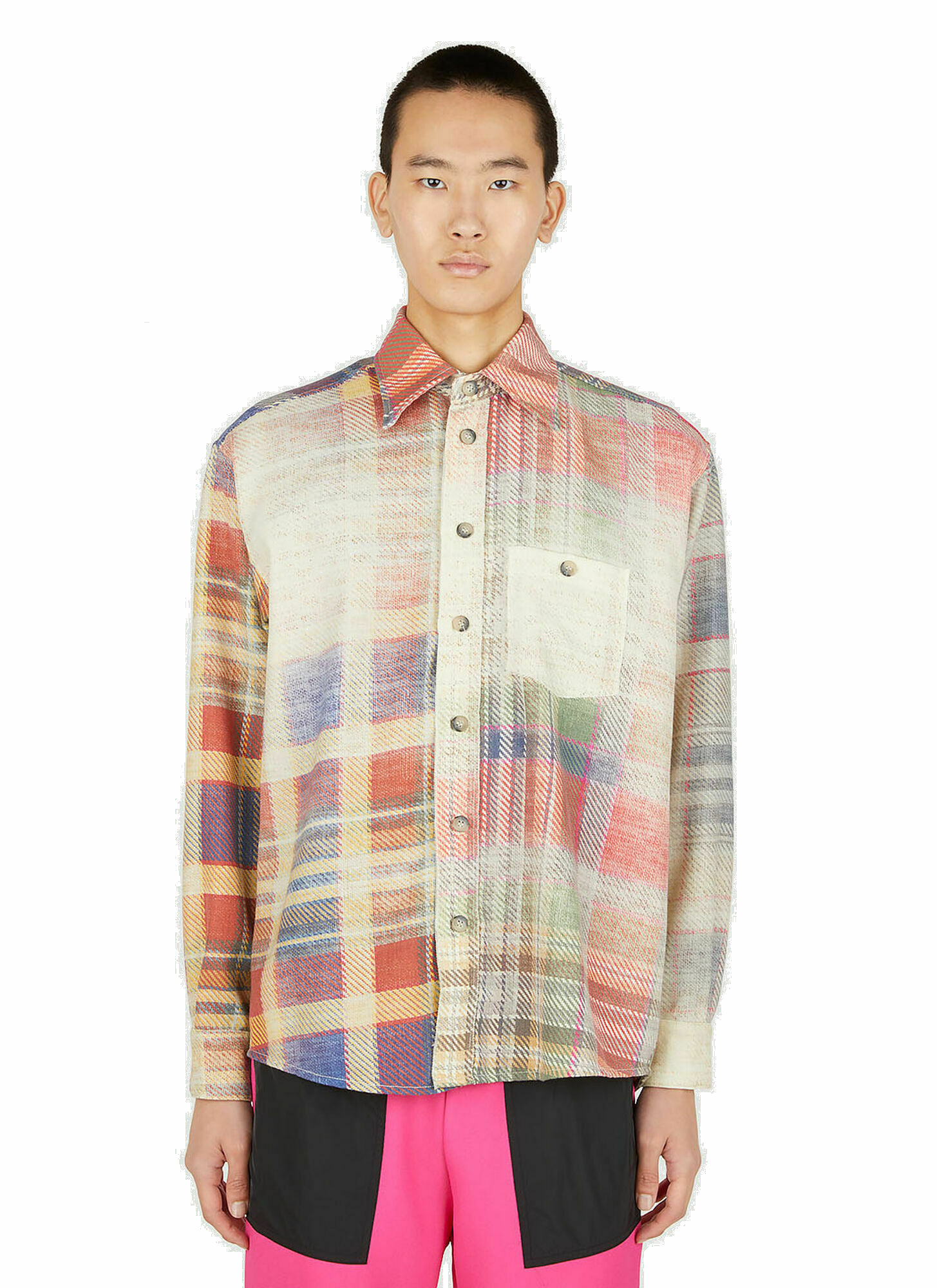 Photo: Atmos Check Shirt in Beige