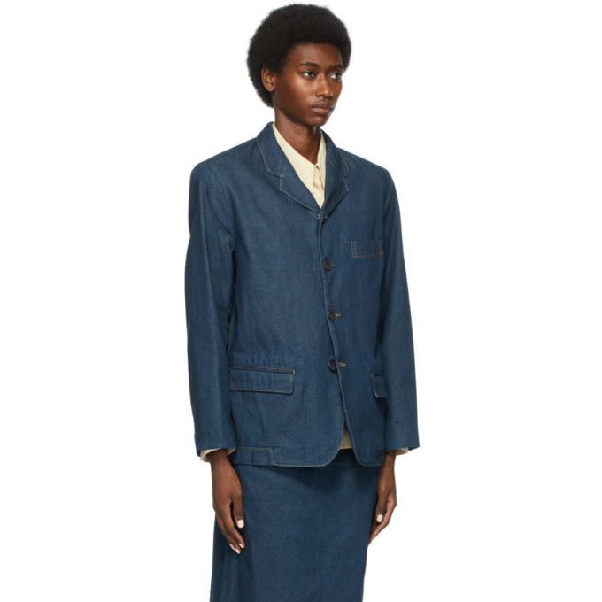 boxy single breasted blazer