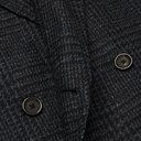 Oliver Spencer - Double-Breasted Prince of Wales Checked Lambswool Coat - Blue