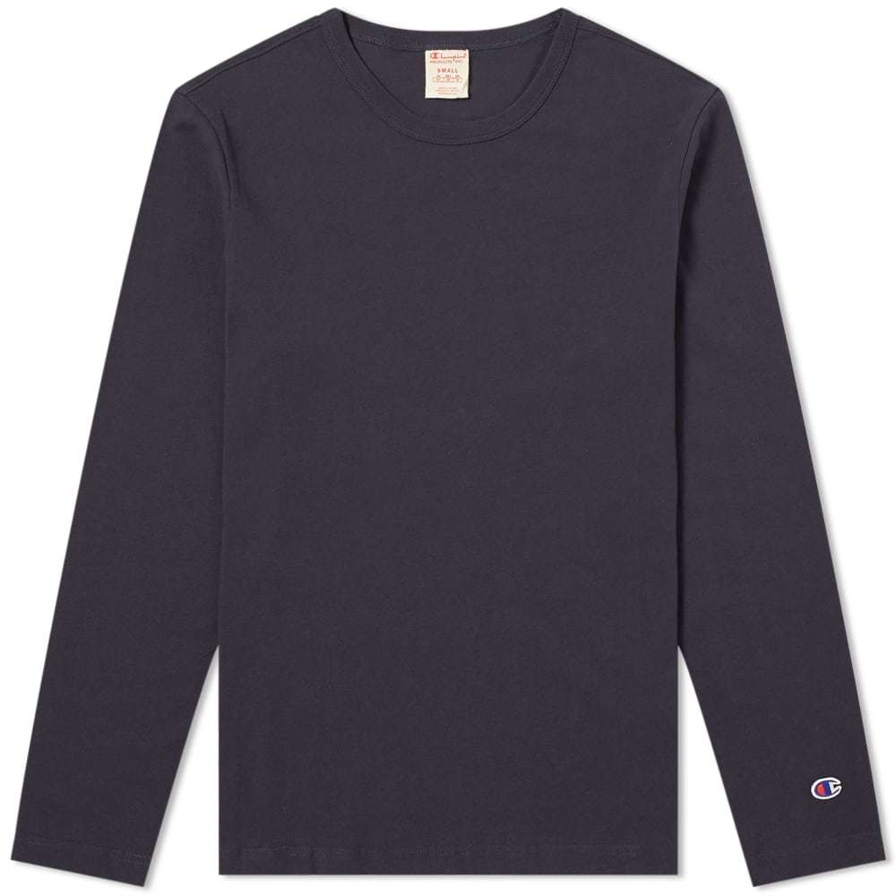 Champion Reverse Weave Long Sleeve Classic Tee Champion Reverse Weave