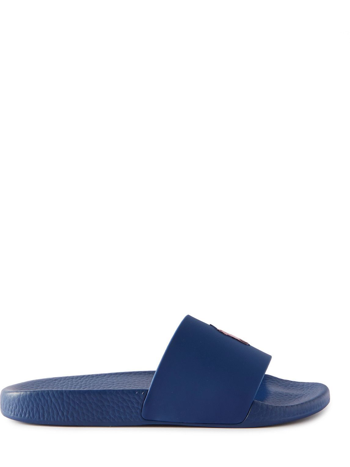 Photo: Polo Ralph Lauren - Logo-Debossed Rubber Slides - Blue