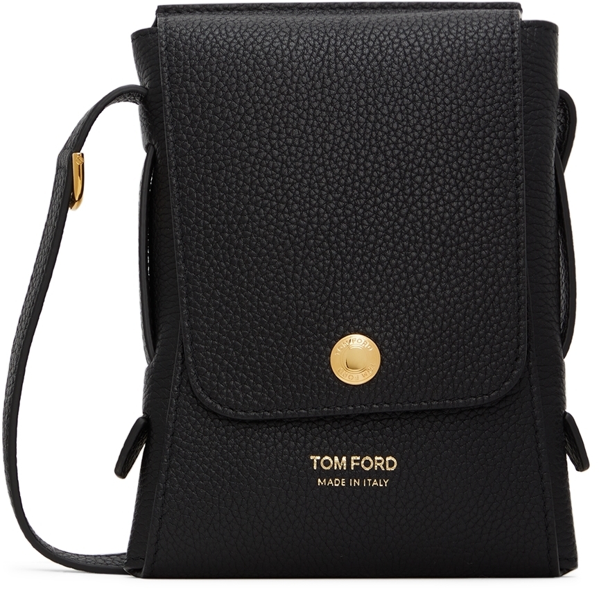 TOM FORD Black Leather Pouch TOM FORD