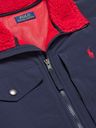 Polo Ralph Lauren - Panelled Faux Shearling and Shell Jacket - Red
