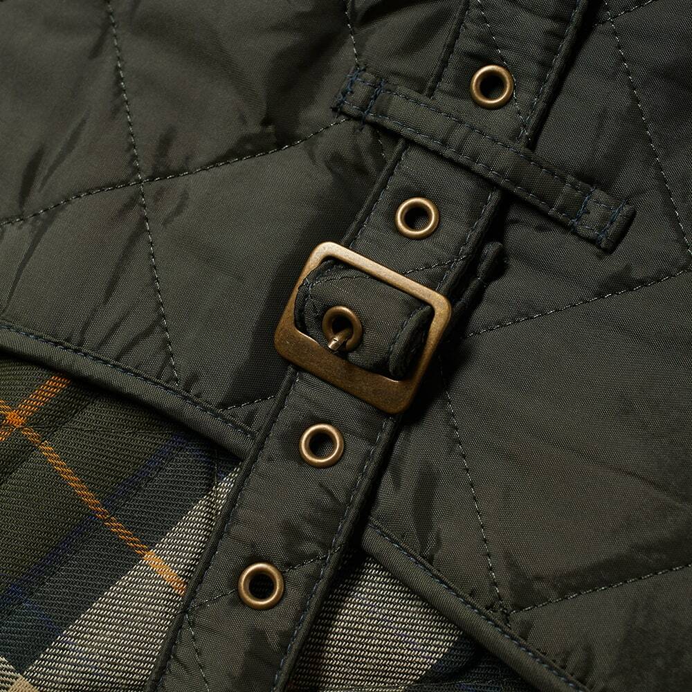 Barbour Men's Quilted Dog Coat in Olive Barbour