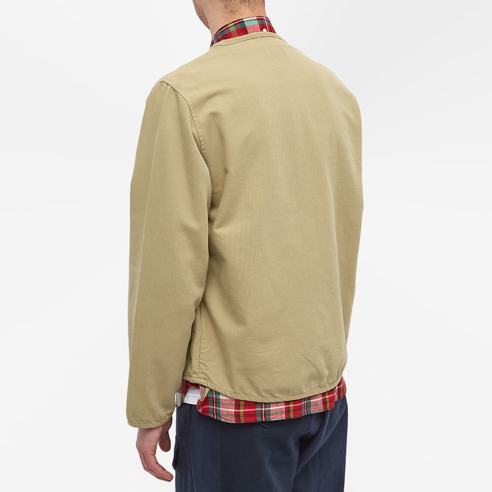 Universal Works Men's Canvas Military Liner Jacket in Sand Universal Works
