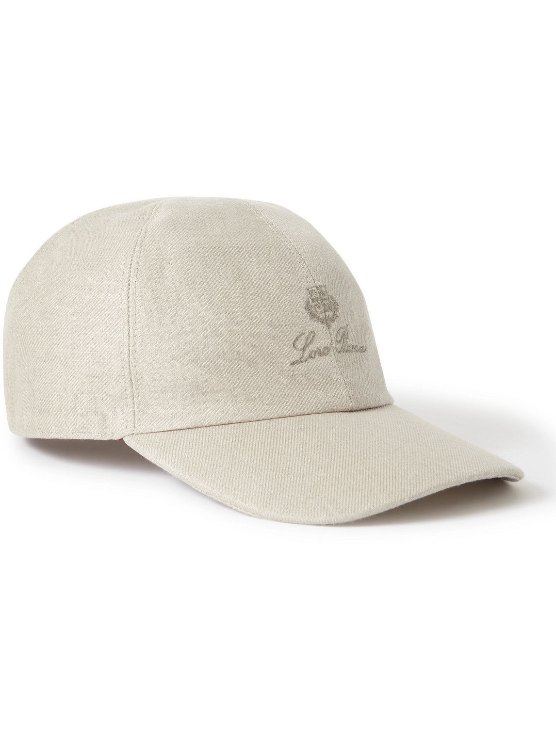 Photo: Loro Piana - Logo-Embroidered Linen Baseball Cap - Neutrals