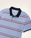 Brooks Brothers Men's Slim-Fit Stretch Cotton Striped Polo Shirt | Blue Heather