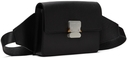 1017 ALYX 9SM Black Leather Ludo Belt Bag